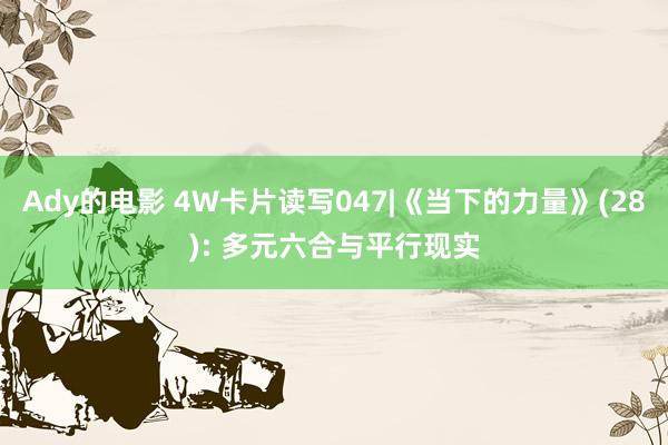 Ady的电影 4W卡片读写047|《当下的力量》(28): 多元六合与平行现实